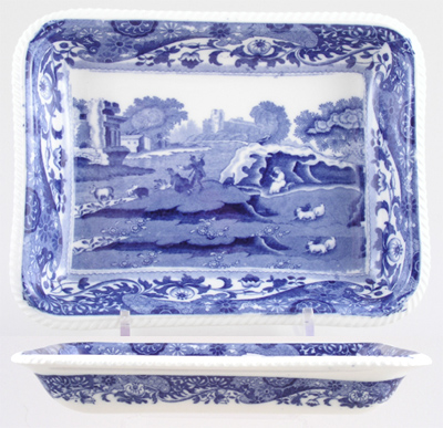 Dish rectangular c1920s